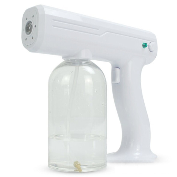 TME001 Battery Charging Nano Spray Disinfection Spayer Light Atomization Disinfector, Specification: 800ml(White)