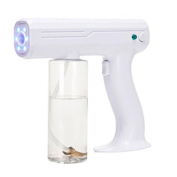 TME001 Battery Charging Nano Spray Disinfection Spayer Light Atomization Disinfector, Specification: 400ml(White)