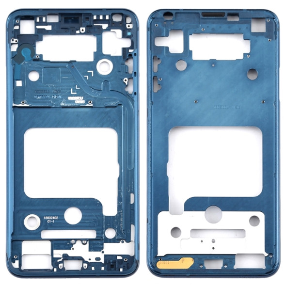 Front Housing LCD Frame Bezel Plate for LG V35 ThinQ (Blue)