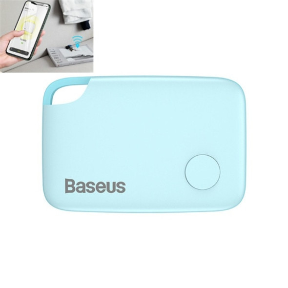 BASEUS ZLFDQT2-03 Smart Bluetooth Anti-lost Device Two-way Alarm Anti-lost Device, Style:T2 Lanyard(Blue)