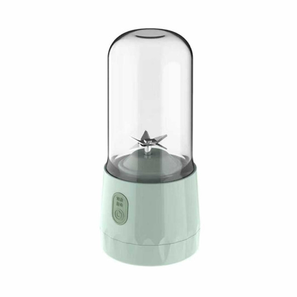 TR888 Wireless Portable Household Small Hand-Held Juicer Cup Fruit Blender Juicer(Light Green)