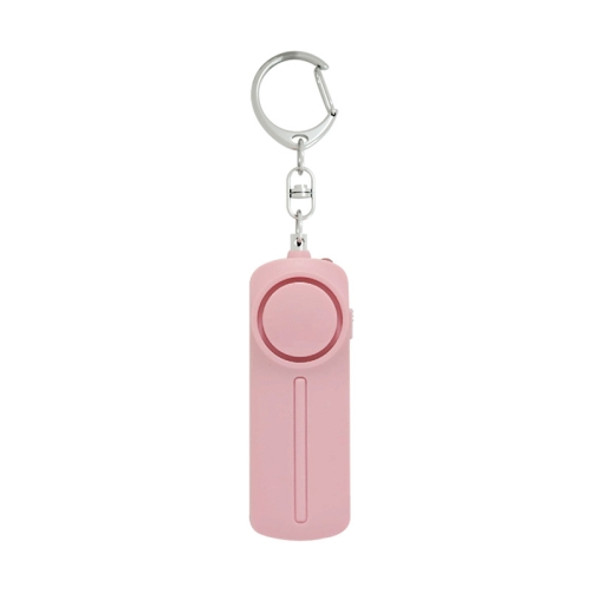 AF-9400 130dB Personal Alarm Pull Ring Women Anti-Wolf Alarm Self-Defense Keychain(Pink)