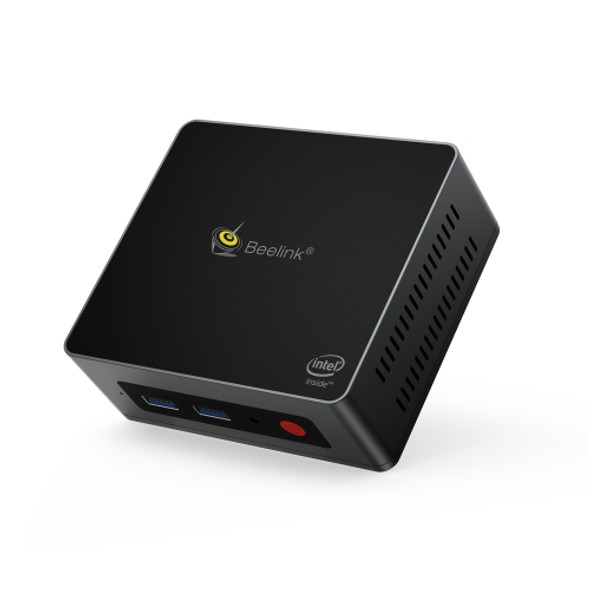 Beelink GK mini Windows 10 System Mini PC, Intel Core J4125 4C/4T 4M Cache 2.0GHz Up to 2.7GHz, Support Dual-band WiFi & Bluetooth & RJ45, 8+128GB