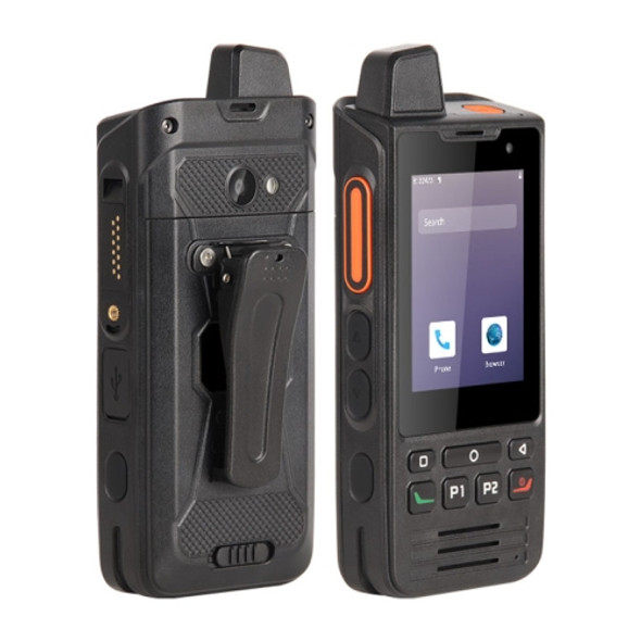 UNIWA F60 Walkie Talkie Rugged Phone, 1GB+8GB, IP68 Waterproof Dustproof Shockproof, 5300mAh Battery, 2.8 inch Android 9.0 MTK6739 Quad Core up to 1.3GHz, Network: 4G, SOS, OTG, NFC(Black)