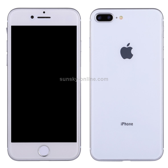 For iPhone 8 Plus Dark Screen Non-Working Fake Dummy Display Model (Silver White)