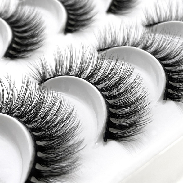 20 Pairs Of Thick False Eyelashes Handmade 3D False Eyelashes, Specification: 20-2