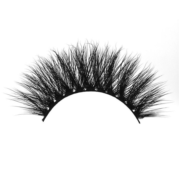 1 Pair Set 3D Mink Eyelashes Natural Thick False Eyelashes(#67)