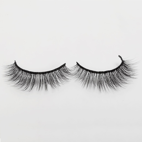 2 PCS 4 Pairs In One Box Handmade Mink False Eyelashes Slender And Long Three-Dimensional Multilayer Eyelashes(G101)