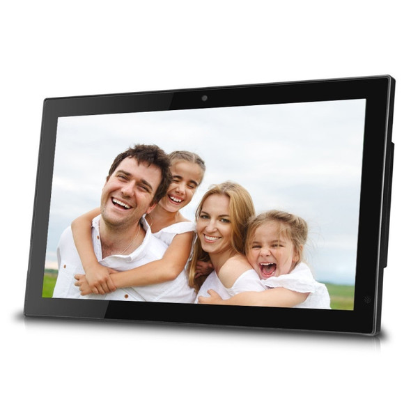 21.5 inch IPS Digital Photo Frame Electronic Photo Frame Advertising Machine Support 1080P HDMI(Black)