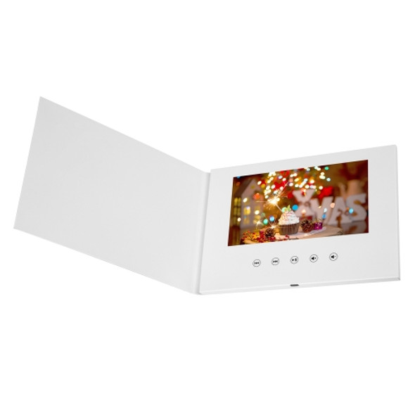 6 inch Video Greeting Card Auto Player HD LCD Video Music Invitation Letter Portable Advertising Player