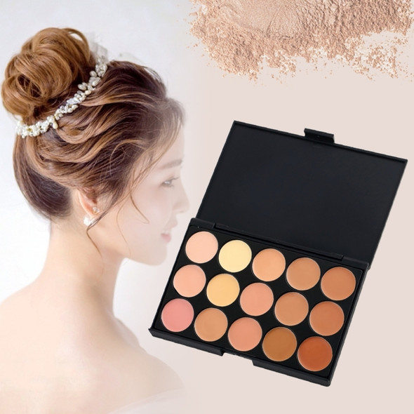 Z15-2 15 Colors Concealer Foundation Cream Makeup Cosmetic Palette