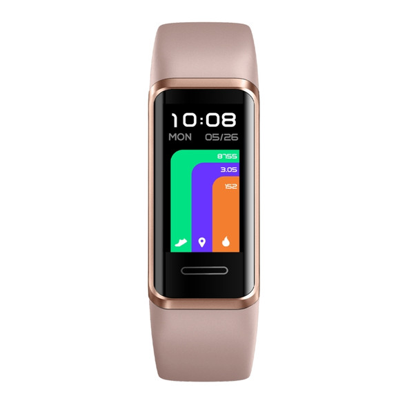 DOOGEE DG Band, 1.05 inch LCD Color Screen, 5ATM Waterproof, Support 5-7 Days Endurance & 14 Exercise Modes & Heart Rate Monitoring & Blood Oxygen Measurement(Pink)