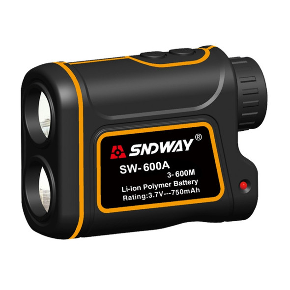 SNDWAY SW600A Handheld Outdoor Waterproof Telescope Range Finder Distance Measurer, 600m