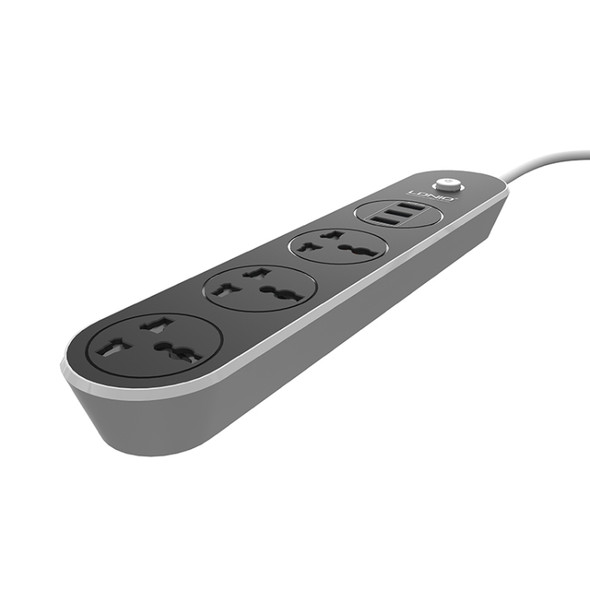 LDNIO SC3301 3 x USB Ports Travel Home Office Socket, Cable Length: 1.6m, EU Plug