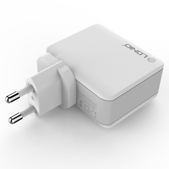 LDNIO A4403 4.4A 4 x USB Ports Smart Travel Charger, EU Plug