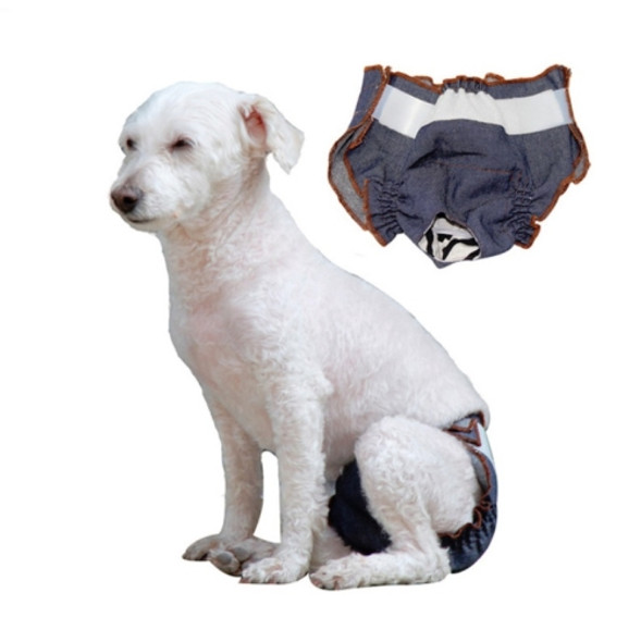 Anti-sorrow Female Dog Physiological Pants Urine-proof And Wet Pet Leak-proof Underwear, Size:XXL