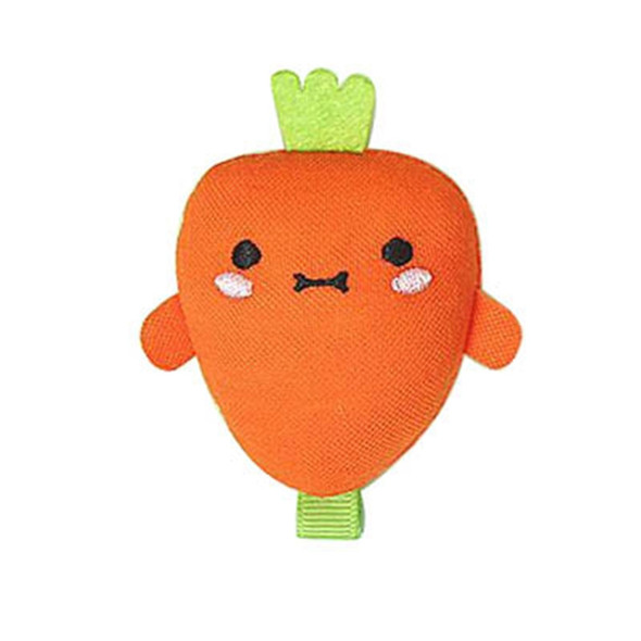 6 PCS Children Baby Summer Outdoor Cartoon Cloth Anti-mosquito Clip, Style:small Carrot