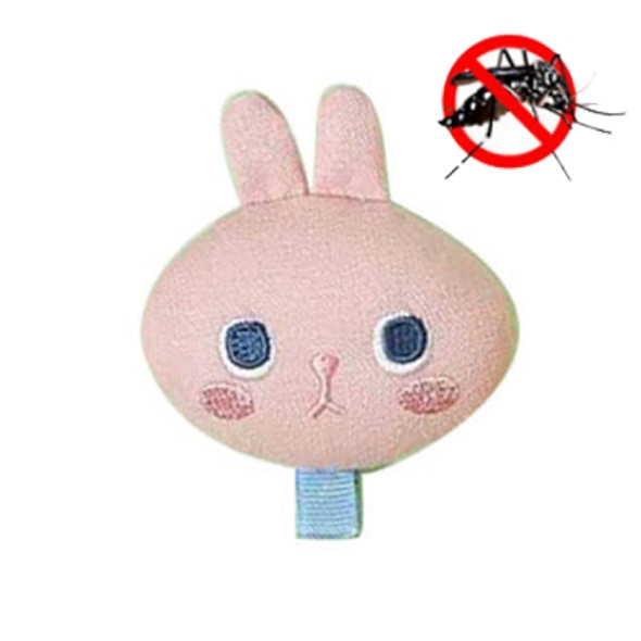 6 PCS Children Baby Summer Outdoor Cartoon Cloth Anti-mosquito Clip, Style:Little Pink Rabbit