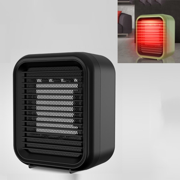 Mini Air Conditioner Heater For Office Desktop CN Plug(Black)