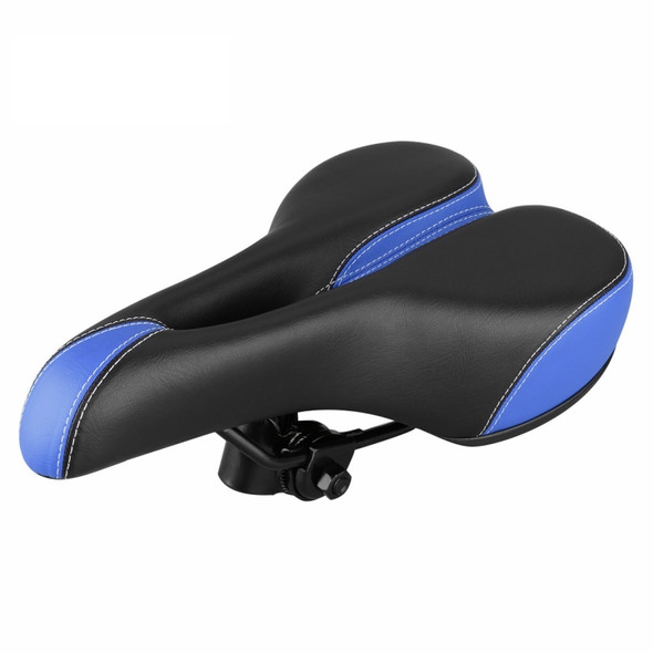 Bicycle Seat Comfortable Saddle Seat Mountain Bike Seat(Blue)