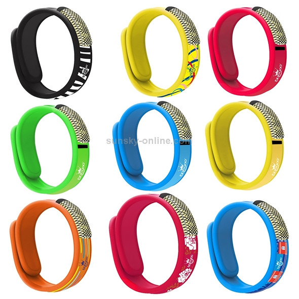 BABYGO BA-002 Children Cartoon Outdoor Mosquito Repellent Bracelet Silicone Mosquito Repellent Wristband(Time Tunnel)