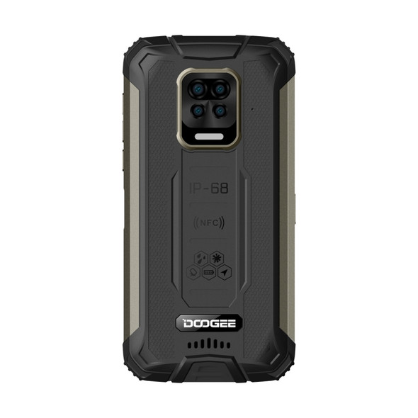 [HK Warehouse] DOOGEE S59, 4GB+64GB, Quad Back Cameras,10050mAh Battery, Face ID & Side-mounted Fingerprint Identification, 5.71 inch Water-drop Screen Android 10.0 Helio A25 Octa Core up to 1.8GHz, Network: 4G, OTG, Dual SIM(Black)