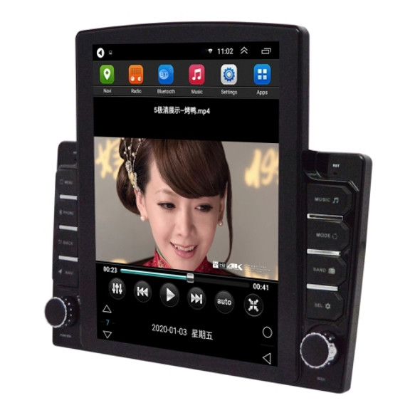 9.7 inch Android Navigation Vertical Screen Host MP5 Bluetooth WiFi Car Navigation Integrated GPS WIFI 1G+16G