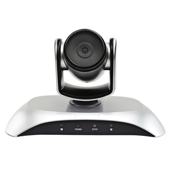 YANS YS-H10UH USB HD 1080P Wide-Angle Video Conference Camera with Remote Control(Silver)