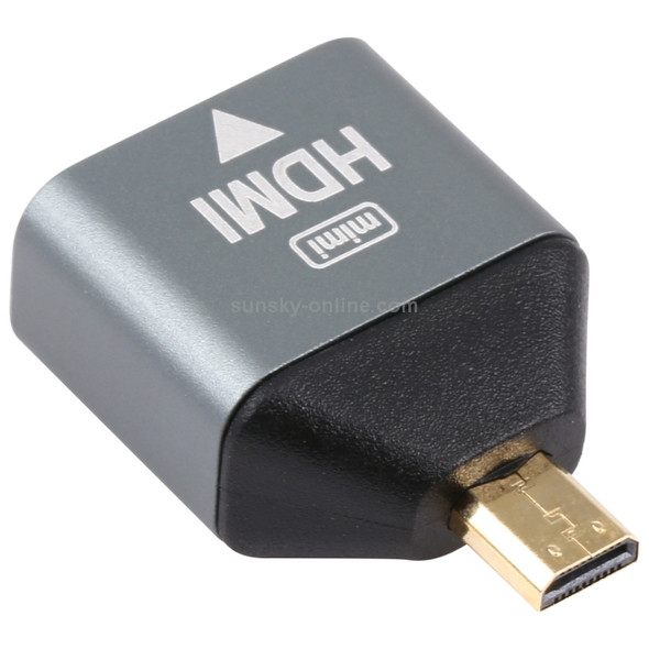 Micro HDMI Male to HDMI Female Gold-plated Head Adapter