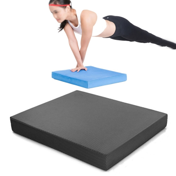 Yoga Waist And Abdomen Core Stabilized Balance Mat Plank Support Balance Soft Collapse, Specification: 31x20x6cm (Black)