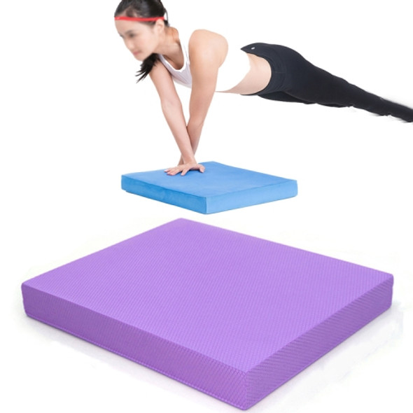 Yoga Waist And Abdomen Core Stabilized Balance Mat Plank Support Balance Soft Collapse, Specification: 31x20x6cm (Purple)
