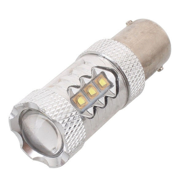 1157/BAY15D 80W 800LM 6500K White Light 16-3535-LEDs Car Brake Light, Constant Current, DC12-24V