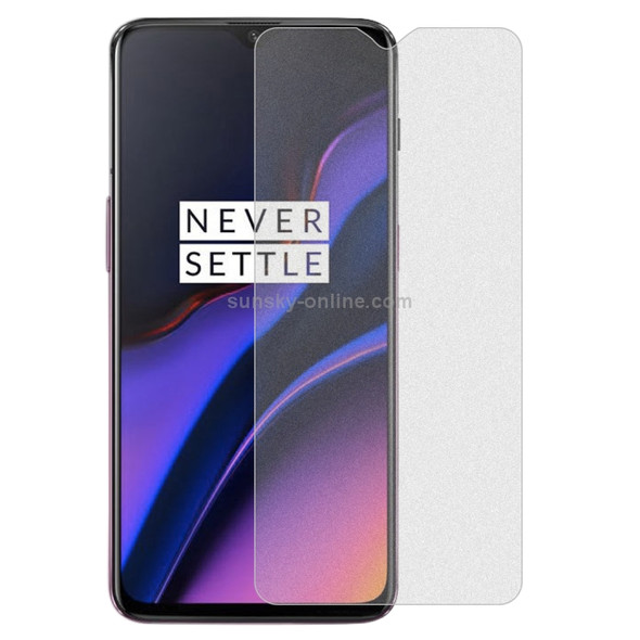 10 PCS Non-Full Matte Frosted Tempered Glass Film for OnePlus 6T