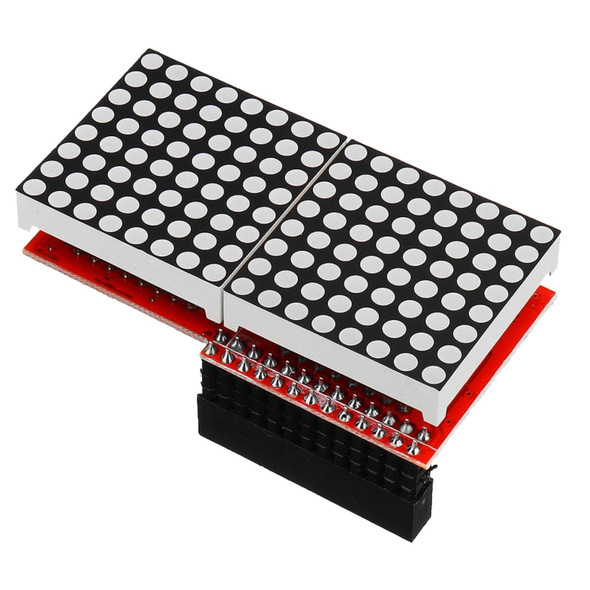 LDTR-WG0259 8x16 MAX7219 LED Dot Matrix Screen Module For Arduino Raspberry Pi B/ B+ (Red)