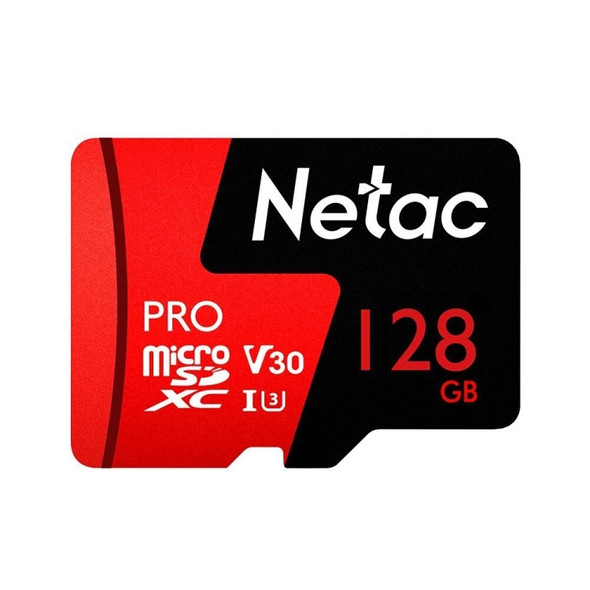 Netac P500 PRO 128GB U3 Speed Level Automobile Data Recorder Monitor Camera Memory Card TF Card