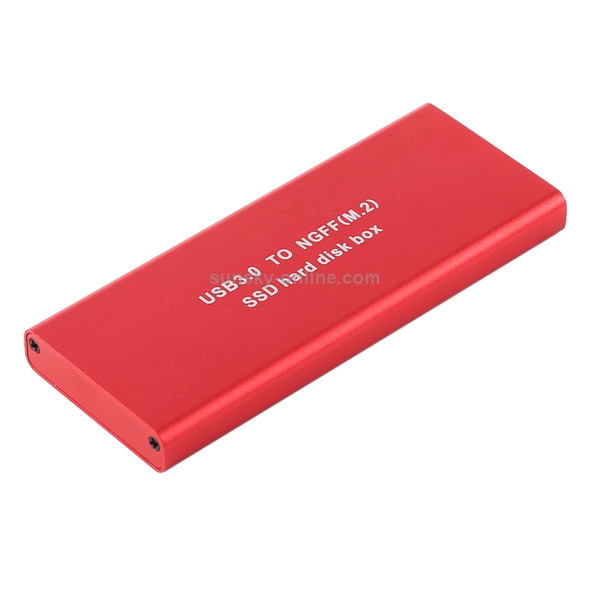 Richwell SSD R16-SSD-480GB 480GB 2.5 inch USB3.0 to NGFF(M.2) Interface Mobile Hard Disk Drive(Red)