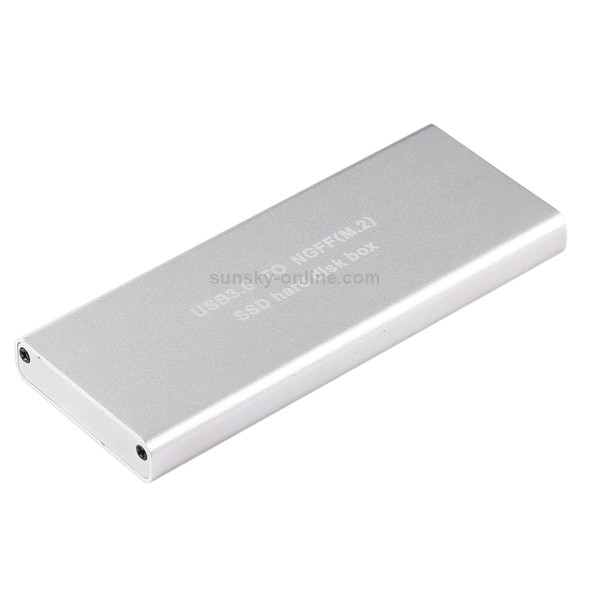 Richwell SSD R16-SSD-480GB 480GB 2.5 inch USB3.0 to NGFF(M.2) Interface Mobile Hard Disk Drive(Silver)