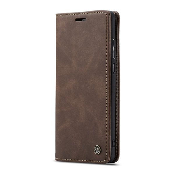 For Huawei P40 Pro CaseMe-013 Multifunctional Horizontal Flip Leather Case with Card Slot & Holder & Wallet(Coffee)