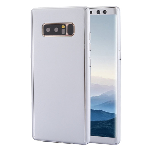 For Galaxy Note 8  Full Coverage Protective Case Back Cover(Silver)