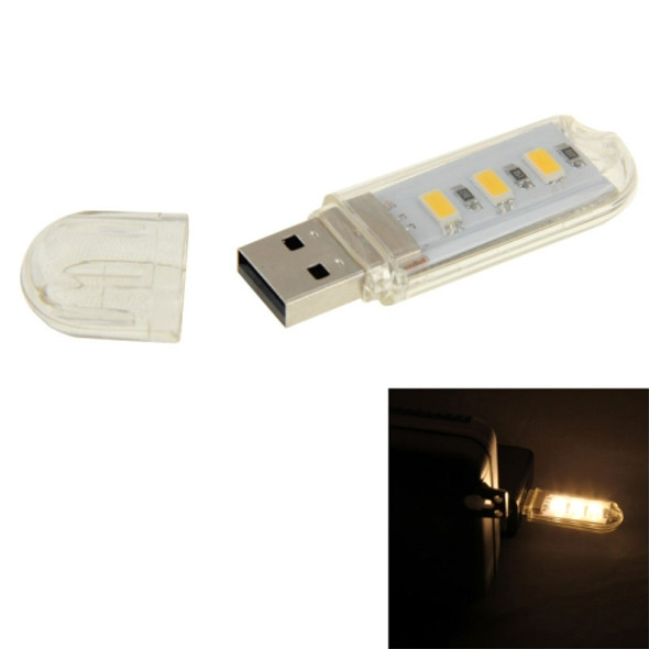 3 LED SMD 5630 1.5W USB Flash Disk Style USB Light Lamp