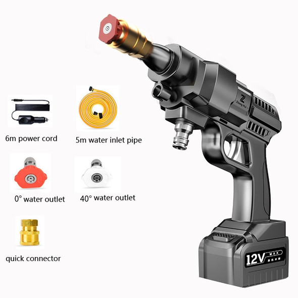 120W 12V Cigarette Lighter Wired A Car Washing Machine High Pressure Water Pump Household Car Watering Spray