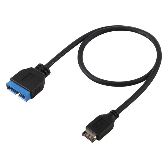 50cm USB 3.1 Type-E to USB 3.0 Motherboard 19 Pin Male Expansion Cable
