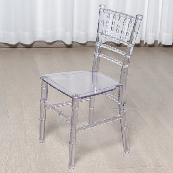 Hotel Banquet Resin Transparent Plastic Dining Chair