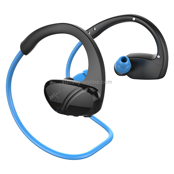 ZEALOT H8 CVC6.0 Noise Reduction Neck-mounted Sports Waterproof Bluetooth Earphone, Support Call & APP Control (Blue)