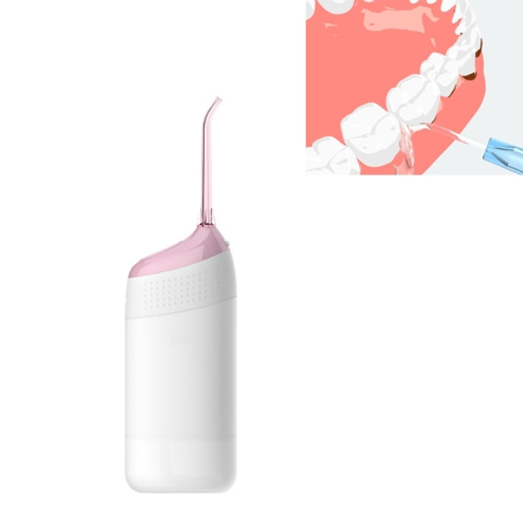 Rechargeable Portable Dental Scaler Water Dental Floss Tooth Cleaner(Pink)