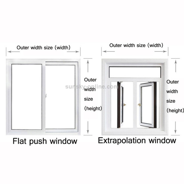 Window Windproof Warm Film Indoor Air Leakage Soundproof Double-Layer Insulation, Specification: 1.4x1.8M