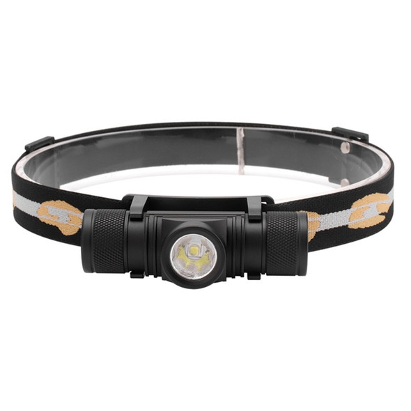 YWXLight L2 6500K 1000LM USB Rechargeable Aluminum Alloy Waterproof Strong Light LED Headlamp (Headlamp+USB Cable+1xBattery)