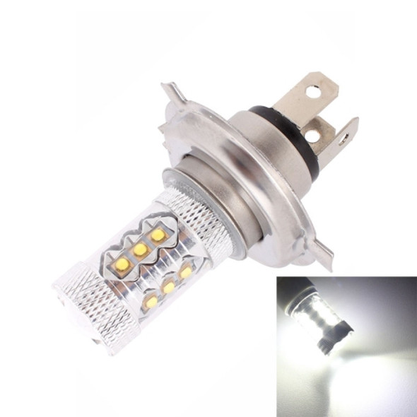 H4 80W 800LM 6500K White Light 16-3535-LEDs Car Foglight, Constant Current, DC12-24V(White Light)