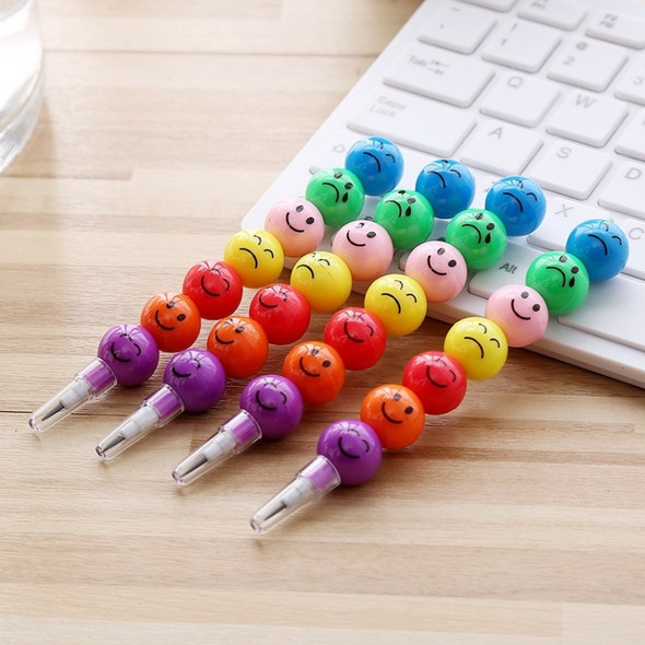 10 PCS Creative Stationery Children Cartoon Candy Colorful Do Not Cut Pencil