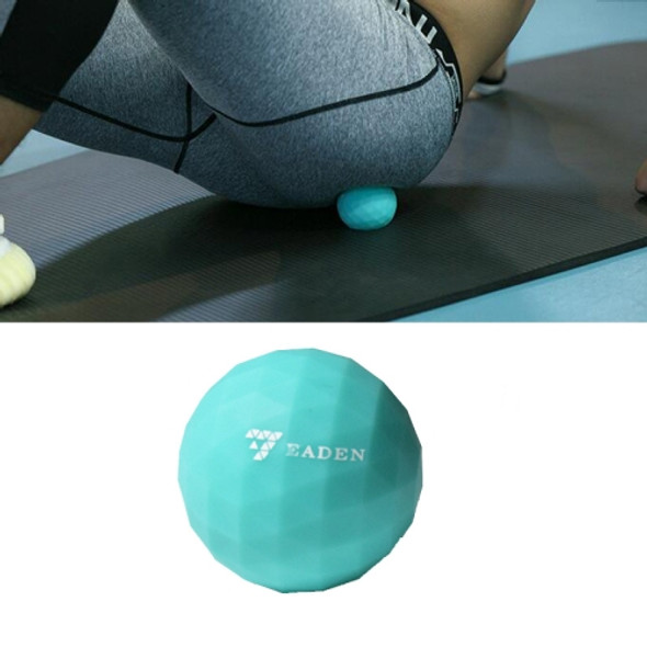 Eaden Fascia Ball Foot Massage Ball Relax Muscle Fitness Yoga Cervical Spine Rehabilitation Ball, Specification: Single Ball (Turquoise Green)
